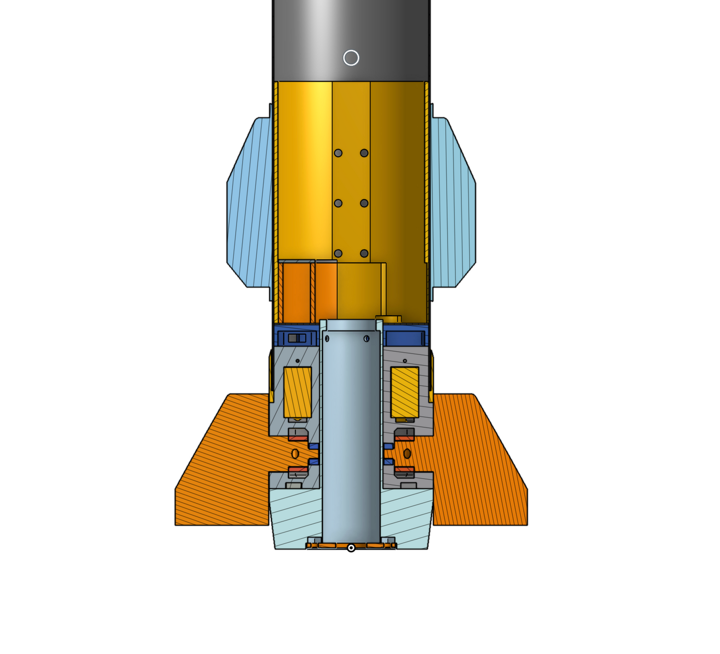 STRATA 4 Actuating Fin Model Rocket Control Hardware